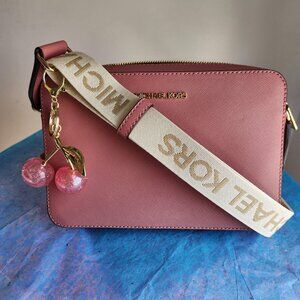 Michael Kors Rose Jet Set Crossbody NWT